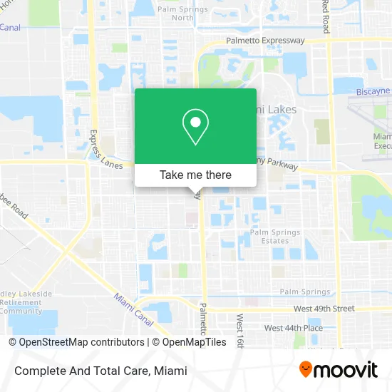 Complete And Total Care map