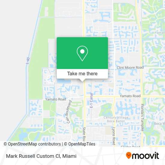 Mark Russell Custom Cl map