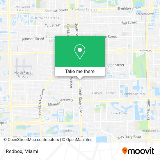 Redbox map