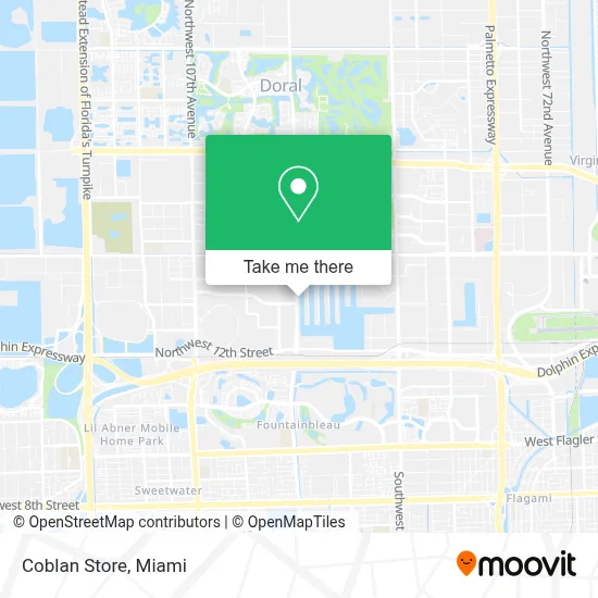 Coblan Store map
