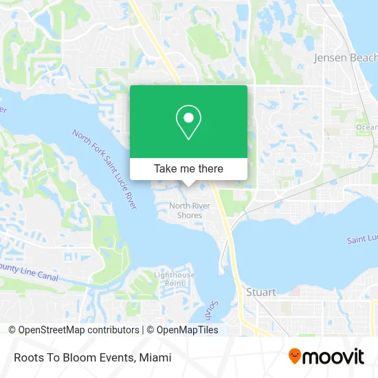 Roots To Bloom Events map