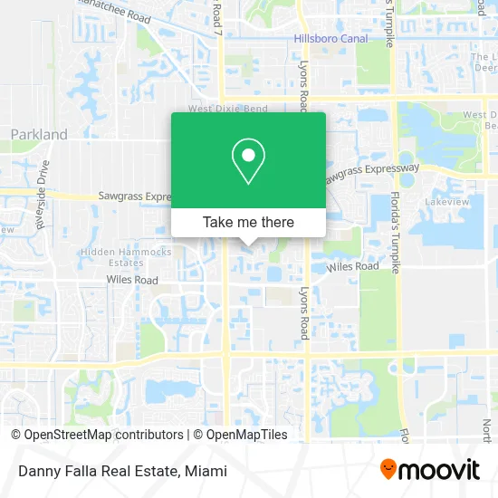 Danny Falla Real Estate map