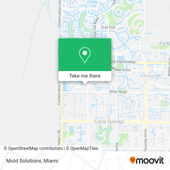 Mold Solutions map