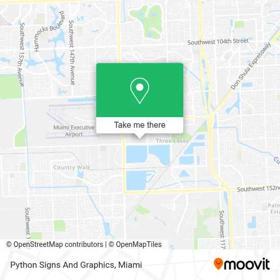Python Signs And Graphics map