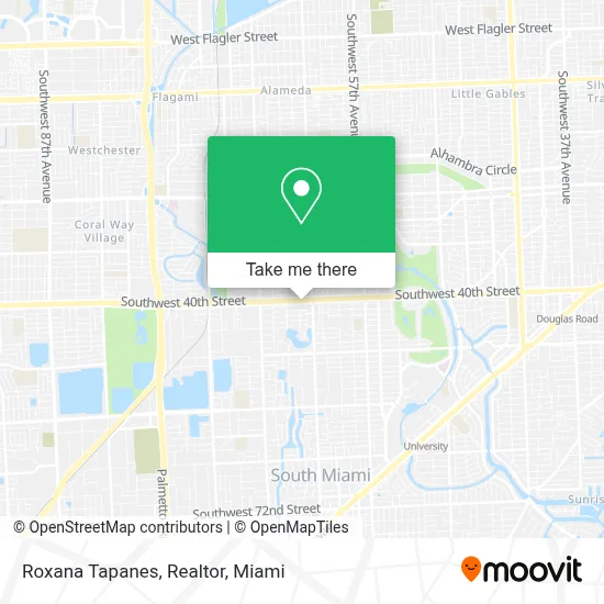Roxana Tapanes, Realtor map