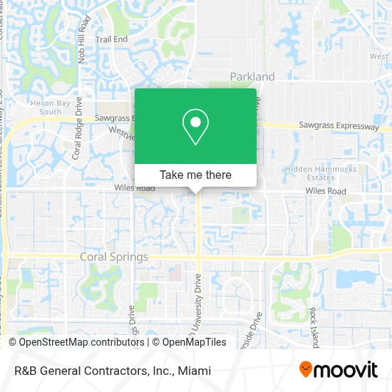 R&B General Contractors, Inc. map