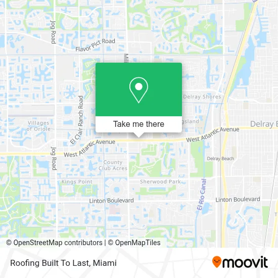 Roofing Built To Last map
