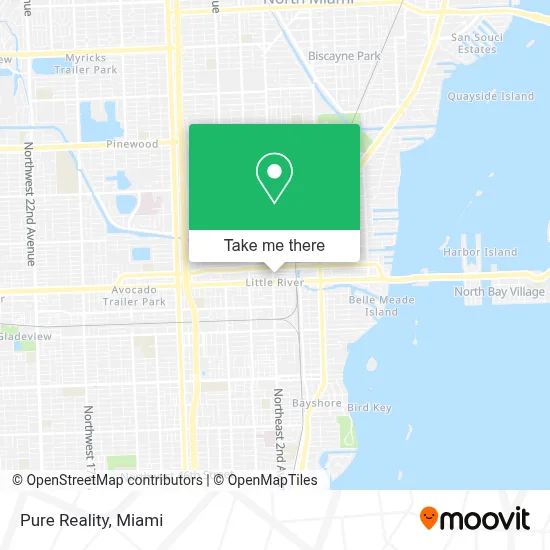 Pure Reality map