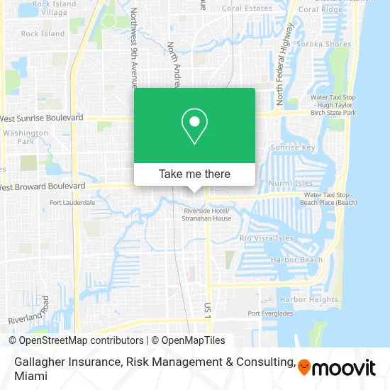 Gallagher Insurance, Risk Management & Consulting map