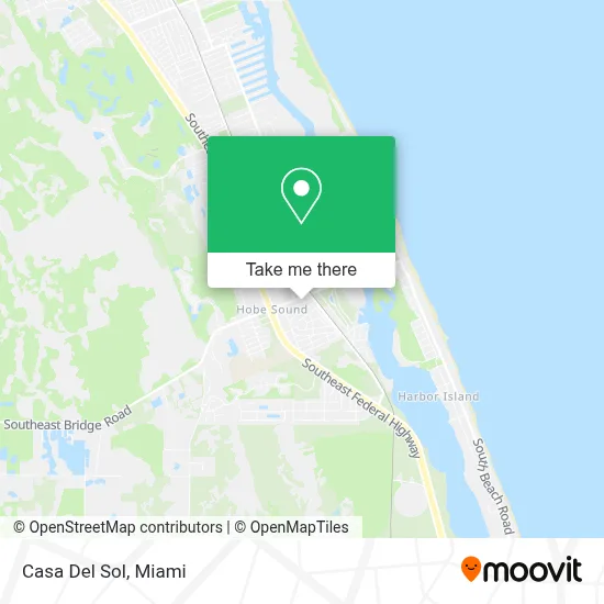 Casa Del Sol map