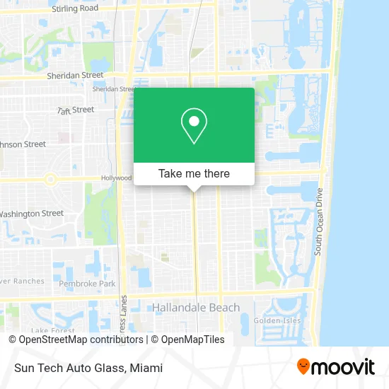 Sun Tech Auto Glass map