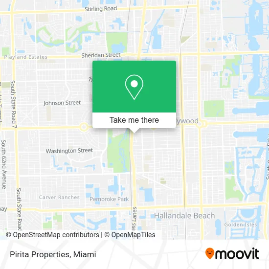 Pirita Properties map