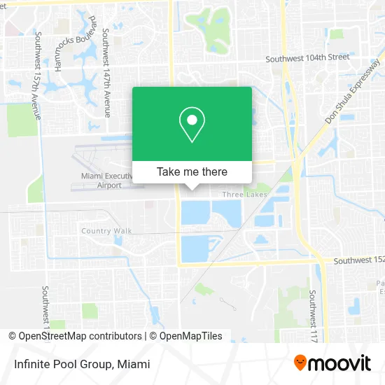 Infinite Pool Group map