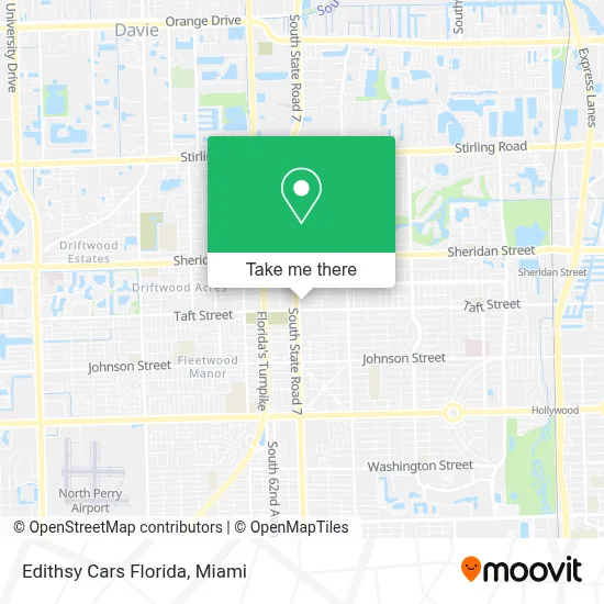Edithsy Cars Florida map