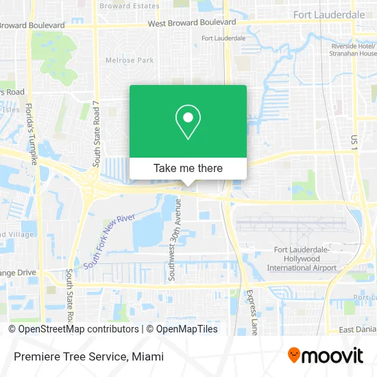 Premiere Tree Service map