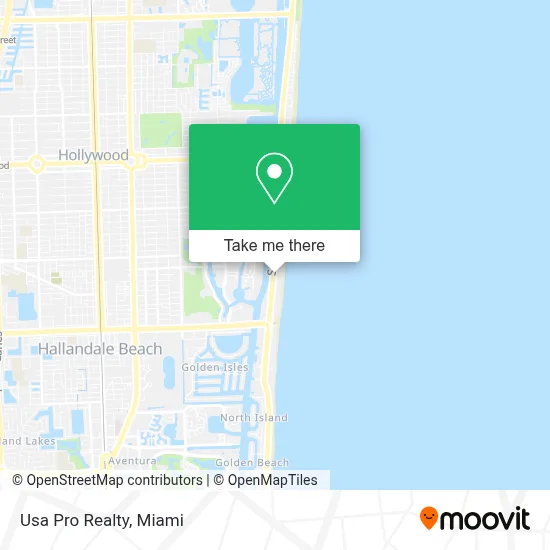 Usa Pro Realty map