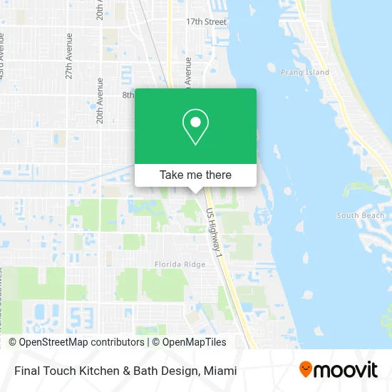 Final Touch Kitchen & Bath Design map