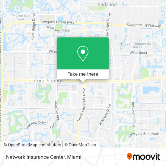 Network Insurance Center map