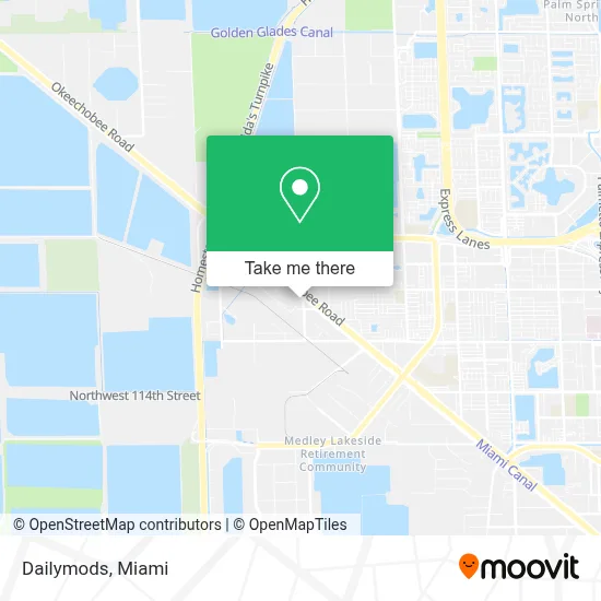 Dailymods map