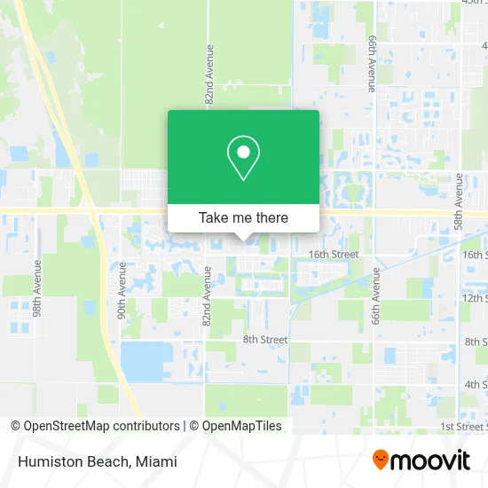 Humiston Beach map