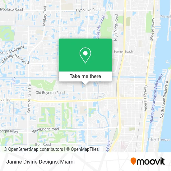 Janine Divine Designs map