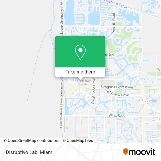 Disruptivo Lab map