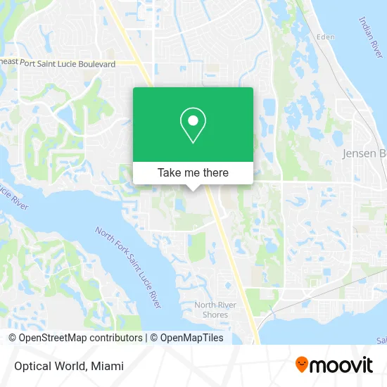 Optical World map