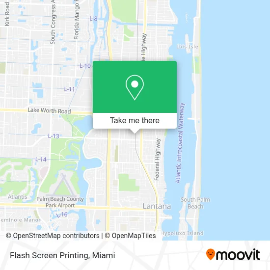 Flash Screen Printing map