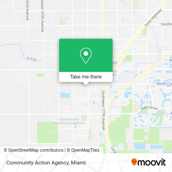 Community Action Agency map