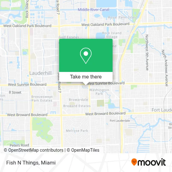 Fish N Things map