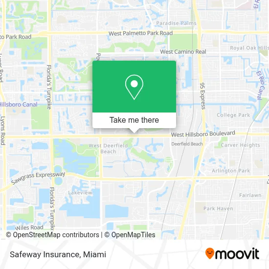 Safeway Insurance map