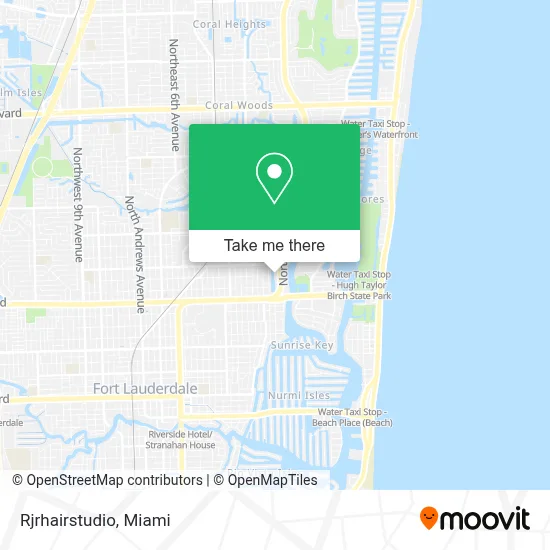 Rjrhairstudio map