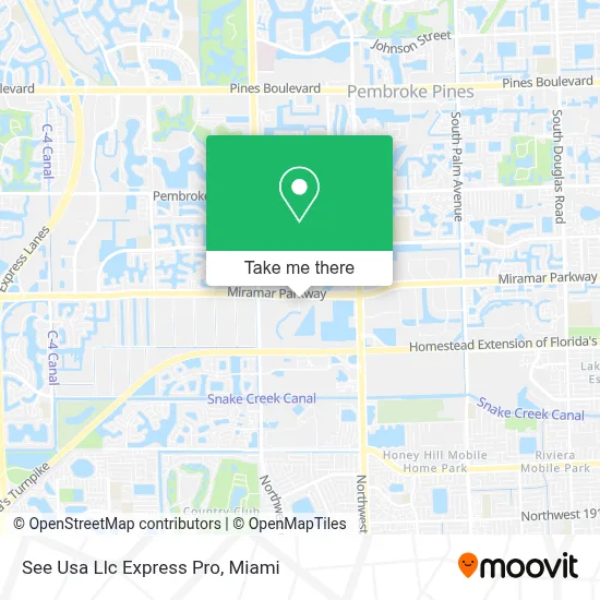 See Usa Llc Express Pro map