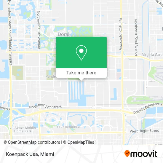 Koenpack Usa map