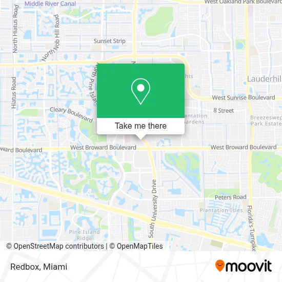 Redbox map