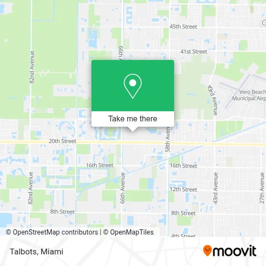 Talbots map