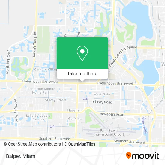 Balper map