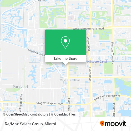 Re/Max Select Group map