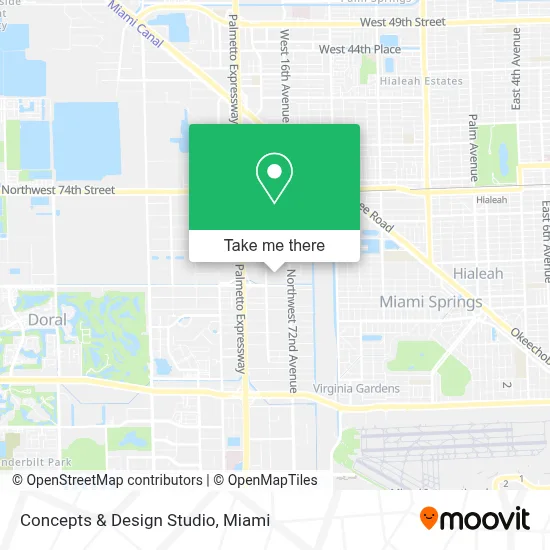 Concepts & Design Studio map