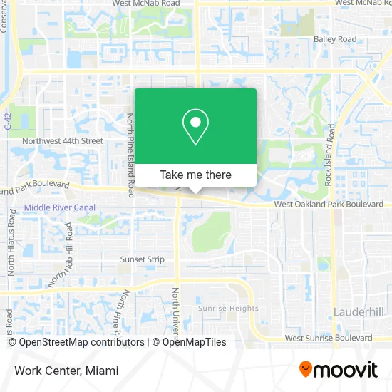 Work Center map