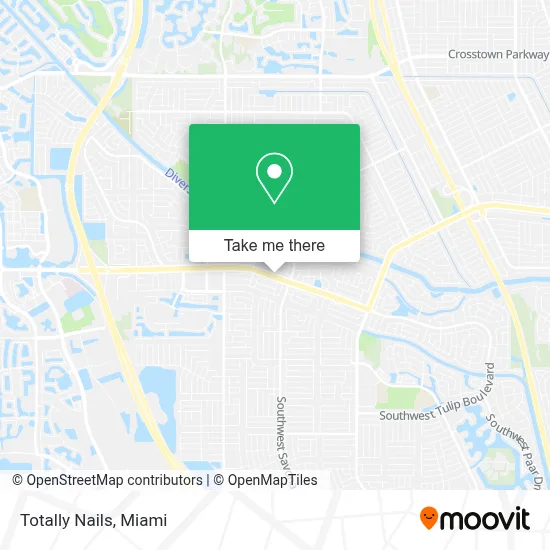 Totally Nails map