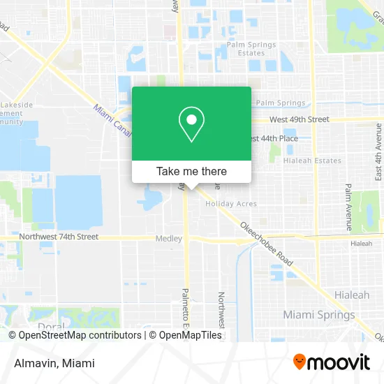 Almavin map