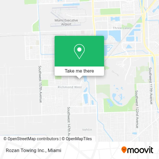 Rozan Towing Inc. map