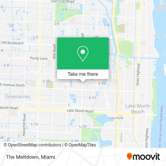 The Meltdown map