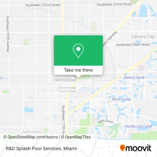 R&D Splash Pool Services map