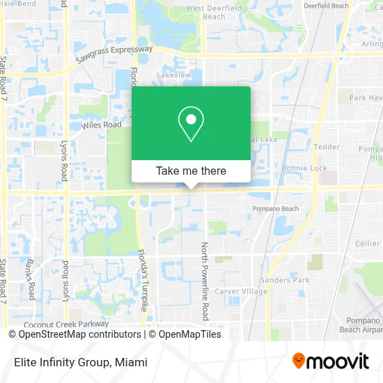 Elite Infinity Group map