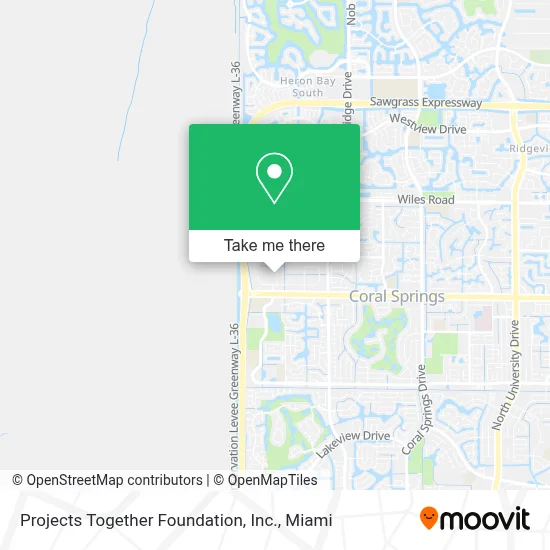 Projects Together Foundation, Inc. map