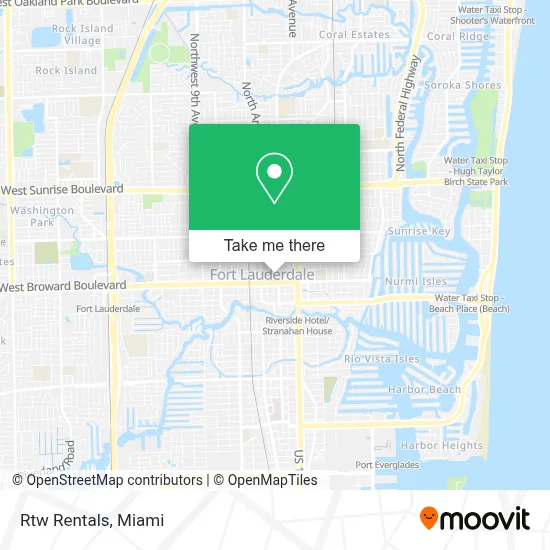 Rtw Rentals map