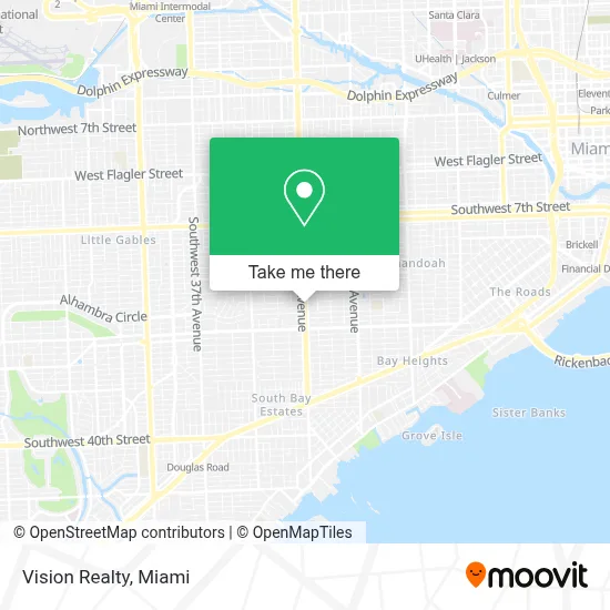 Vision Realty map