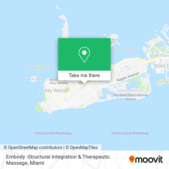 Embody -Structural Integration & Therapeutic Massage map